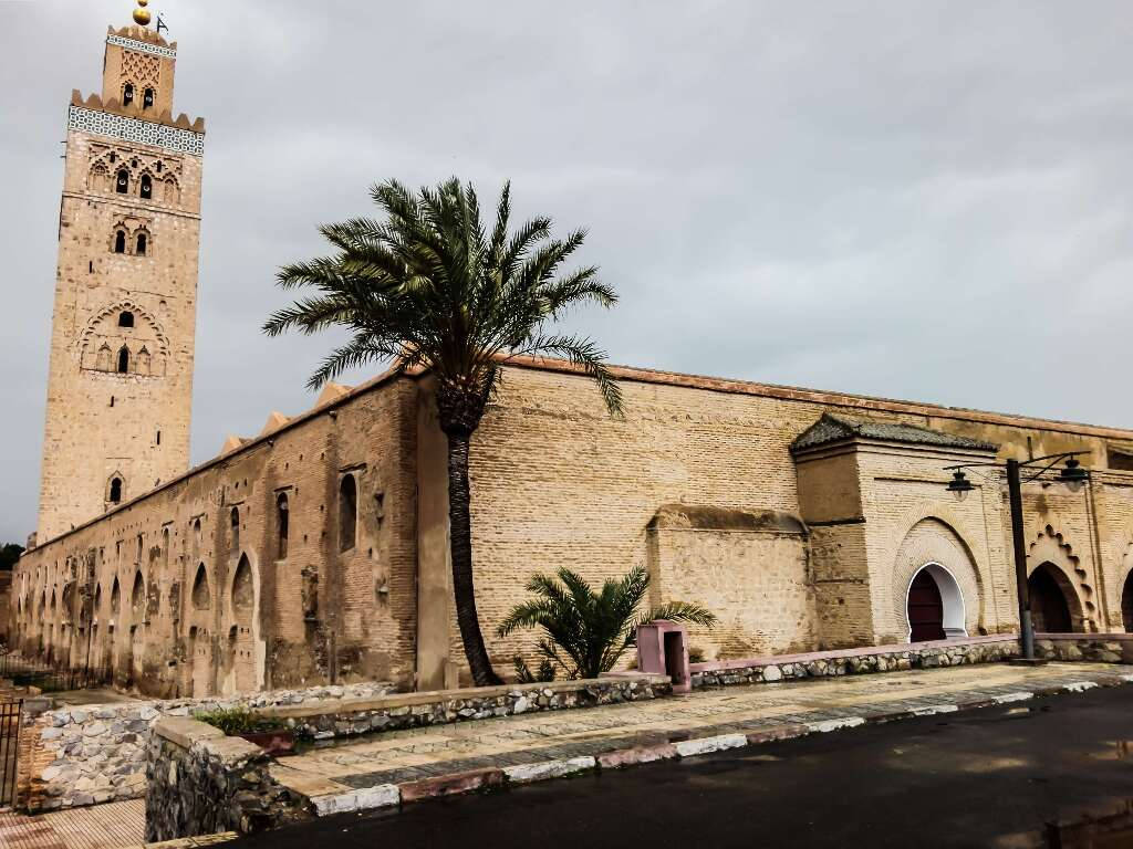 Koutoubia Mosque Morocco Background
