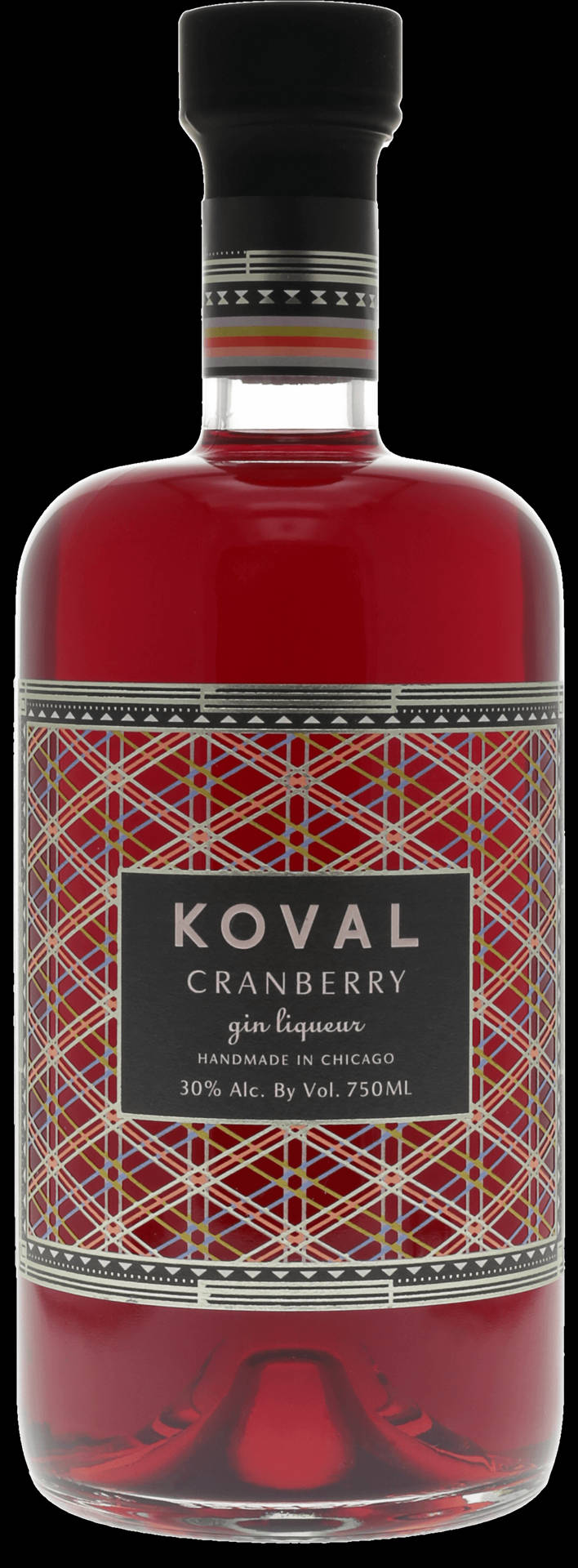 Koval Cranberry Gin Liqueur Background