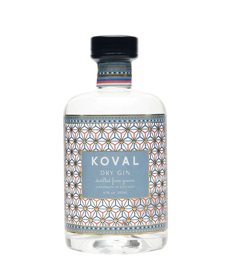 Koval Organic Dry Gin Background