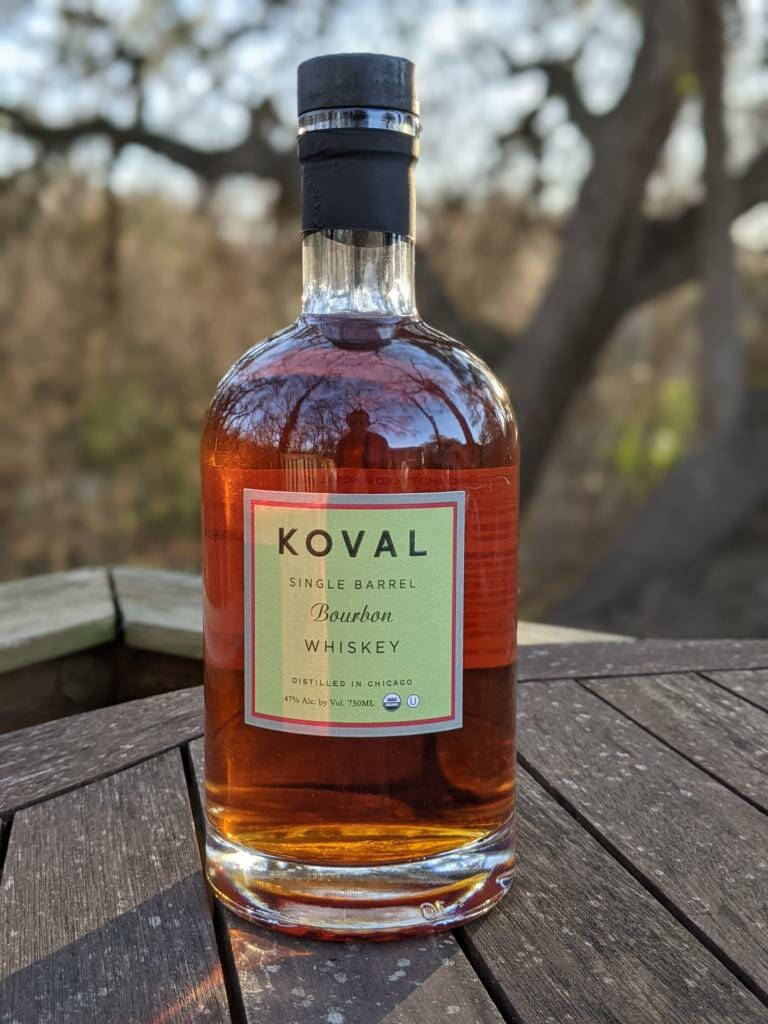 Koval Whiskey Bourbon Outdoor Background