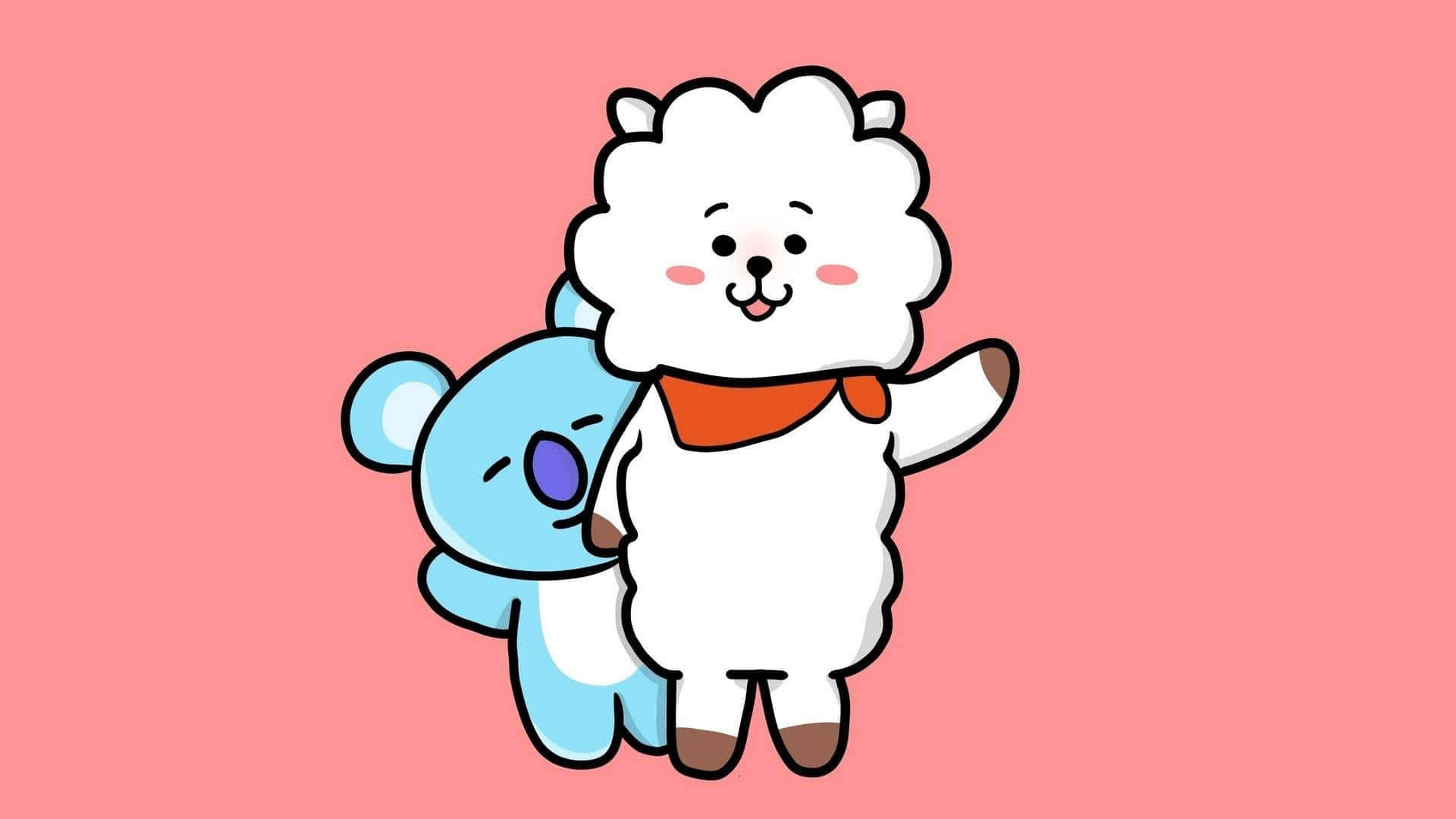 Koya And Rj Bt21 4k Background