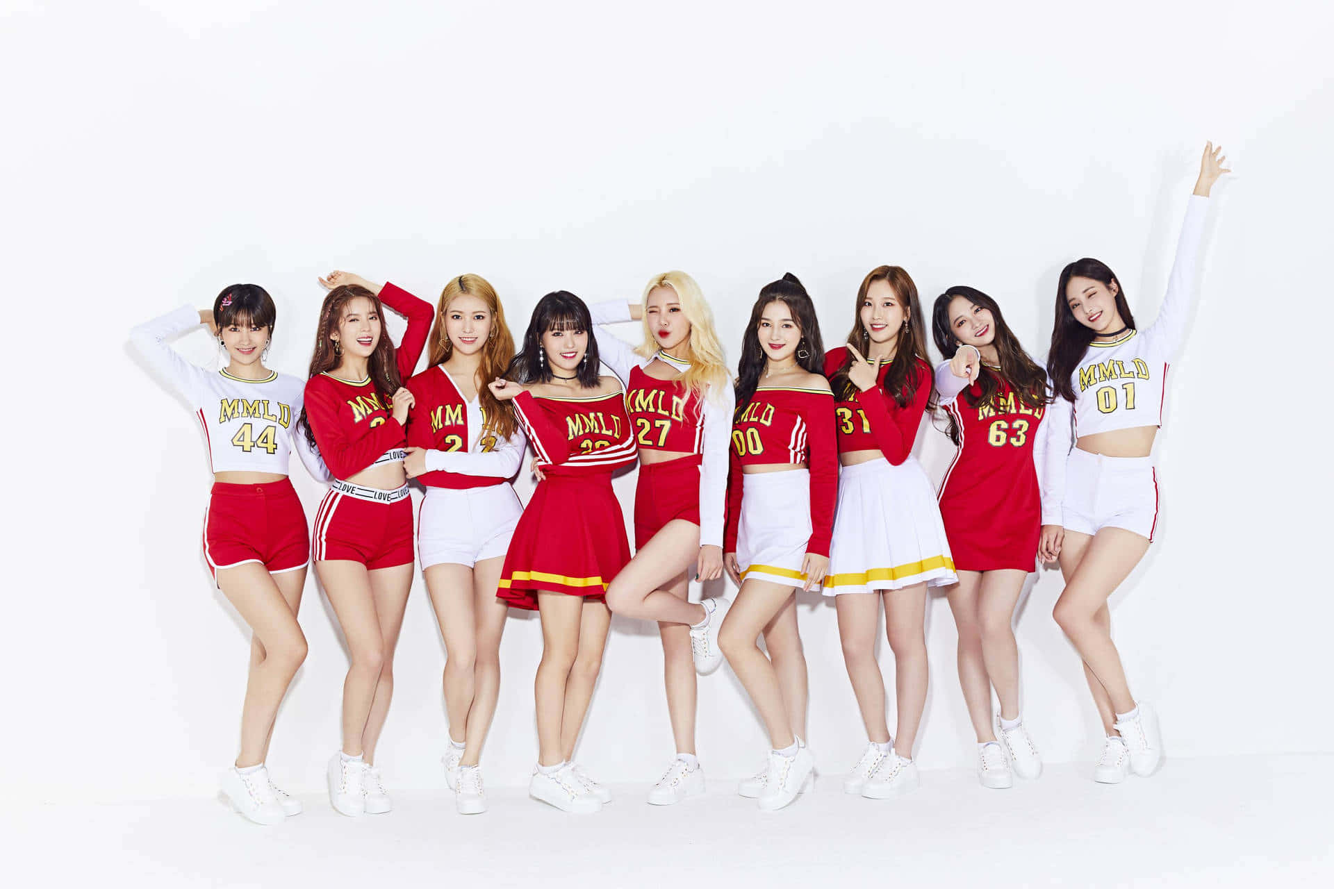 Kpop Group Cheerleader Outfits