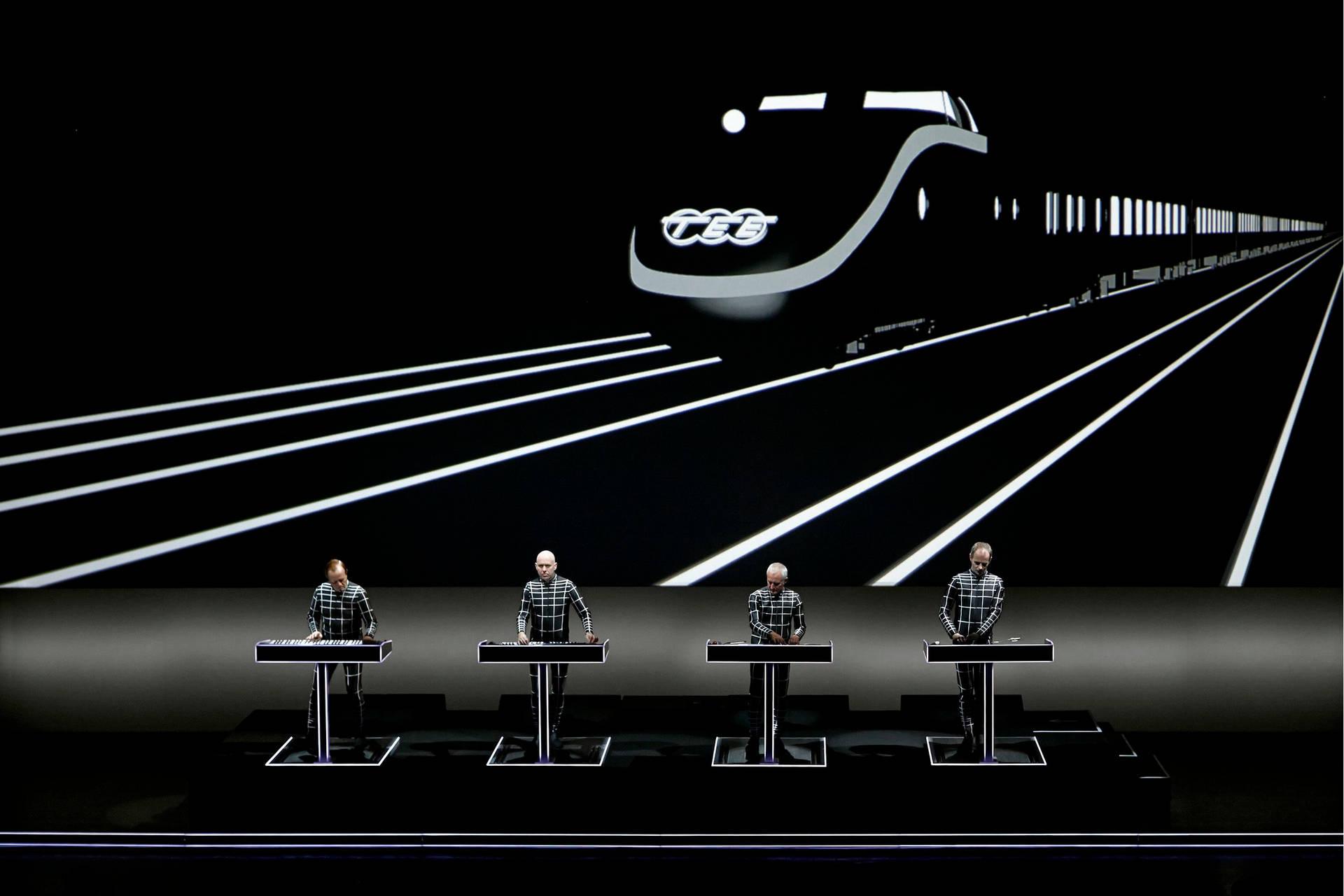 Kraftwerk Bullet Train Background