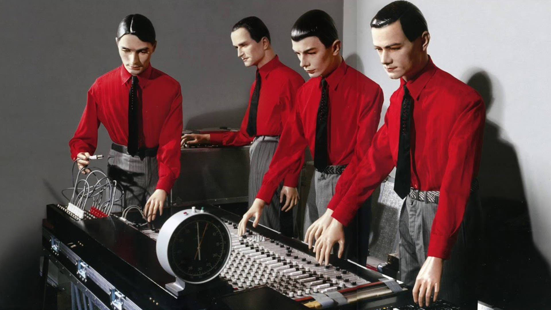 Kraftwerk Mannequins In The Studio