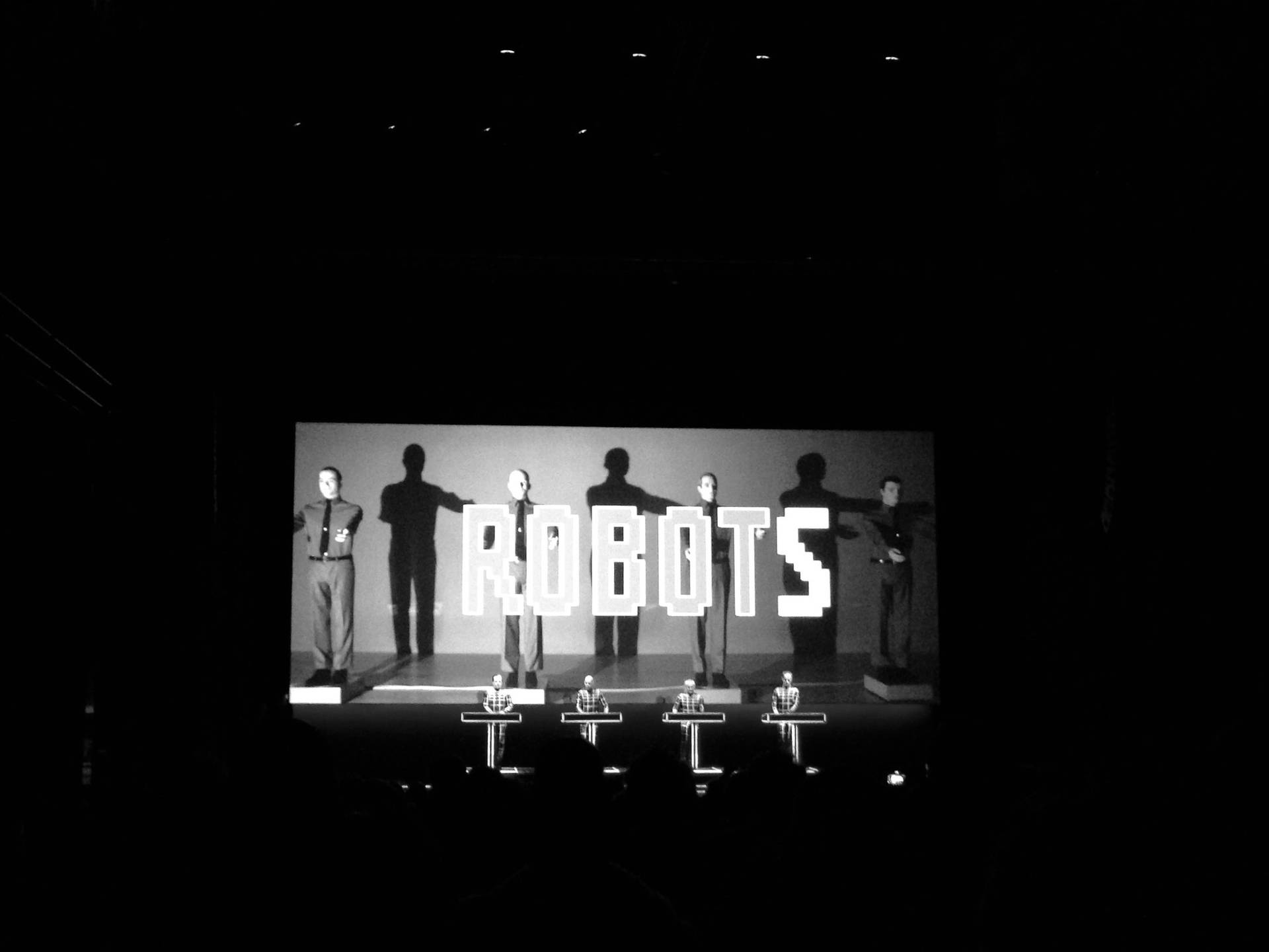 Kraftwerk Robots Background