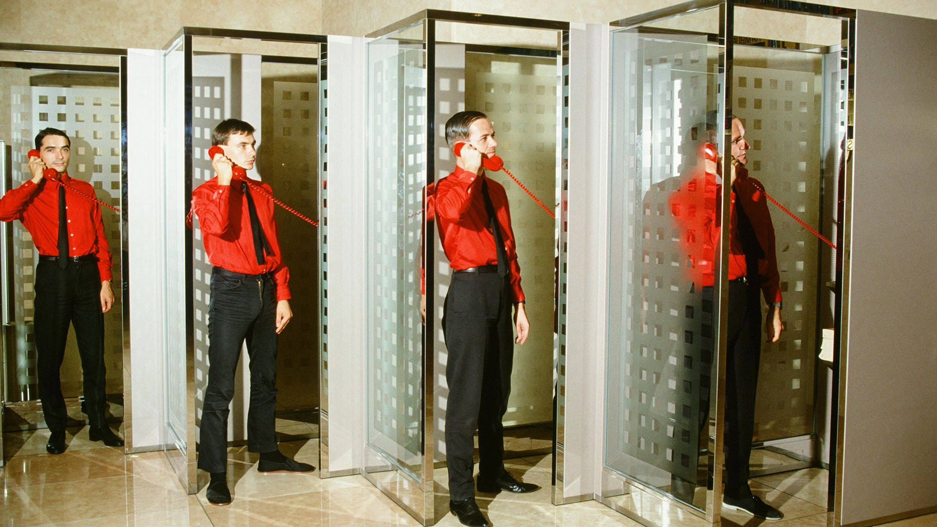 Kraftwerk Telephone Booth Background