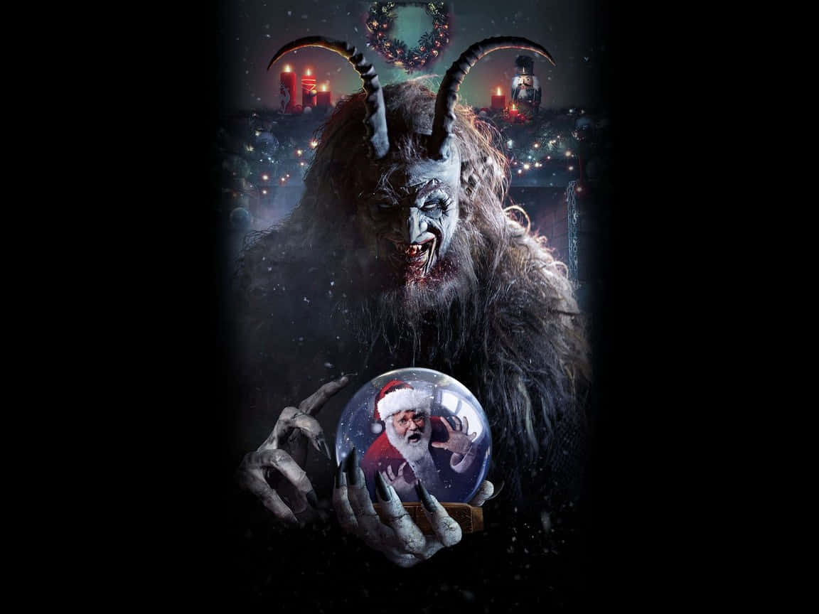 Krampus, The Mischievous Companion To Santa Claus Background