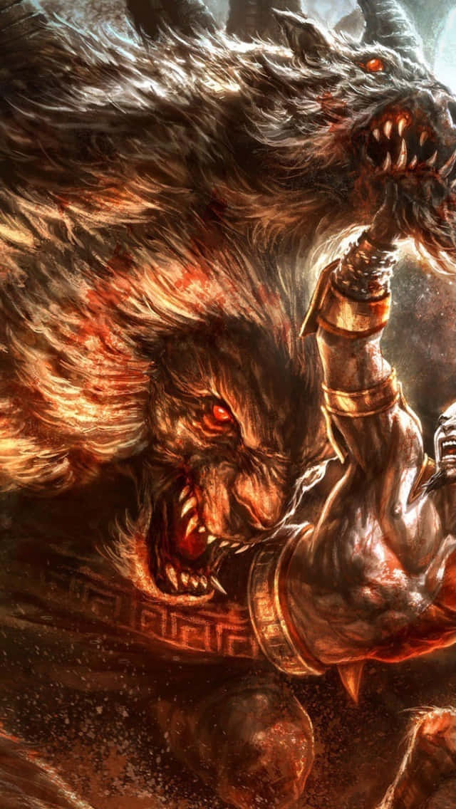 Kratos And Atreus Brave Their Next Adventure In God Of War 5. Background