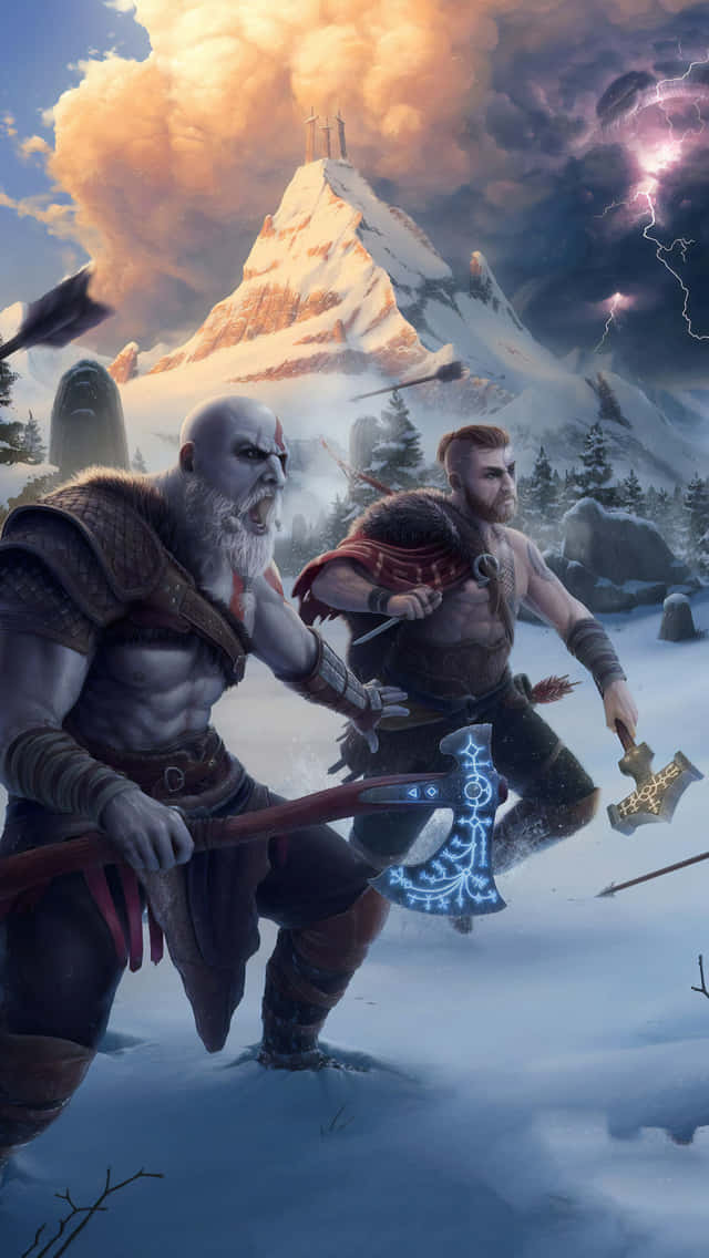 Kratos And Atreus To Take On A New World Background