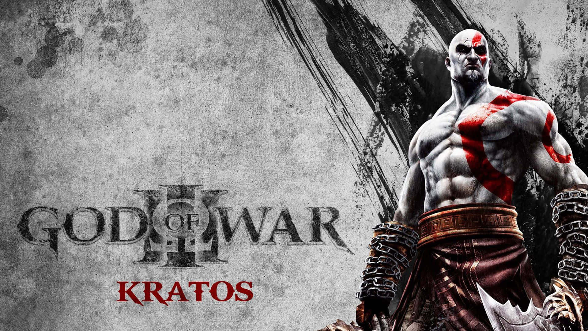 Kratos Battles The Monstrous Gods Of Olympus In God Of War 3 Background