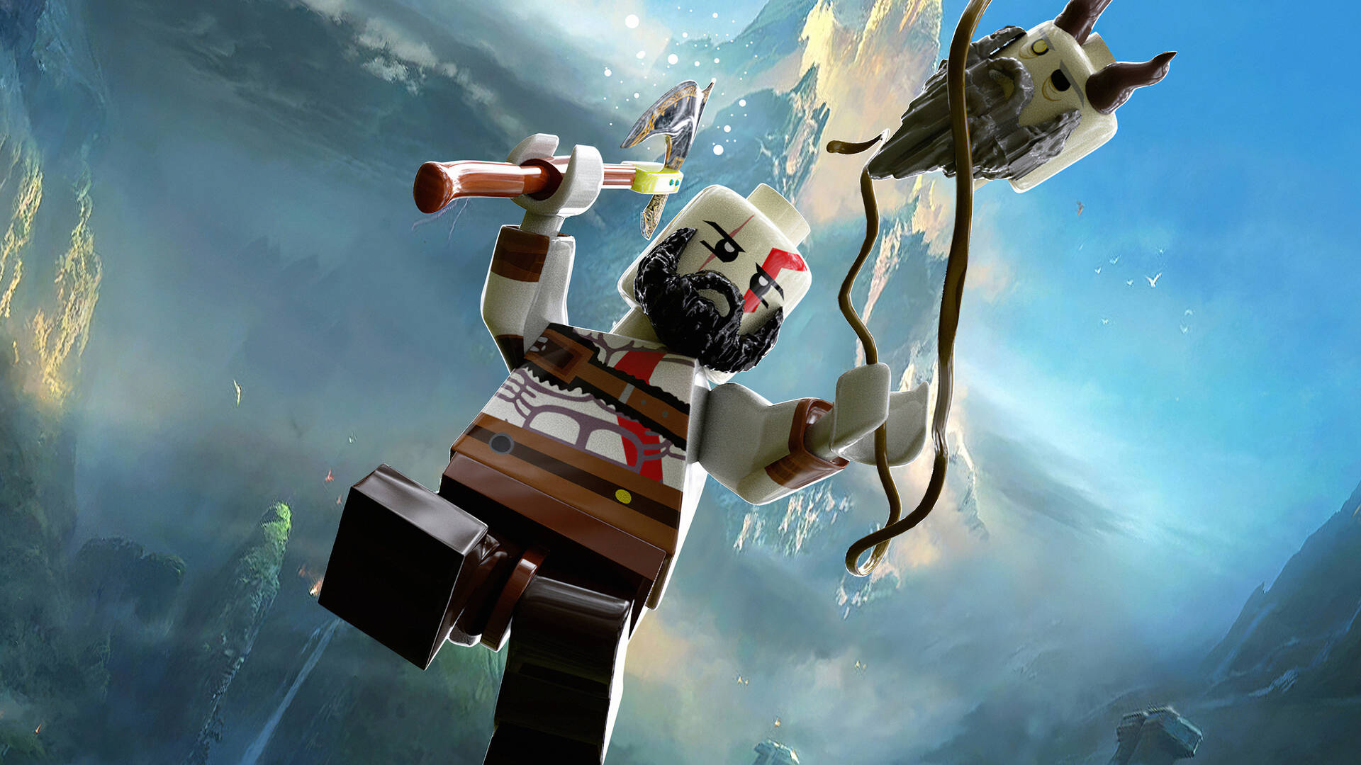 Kratos Lego God Of War Background