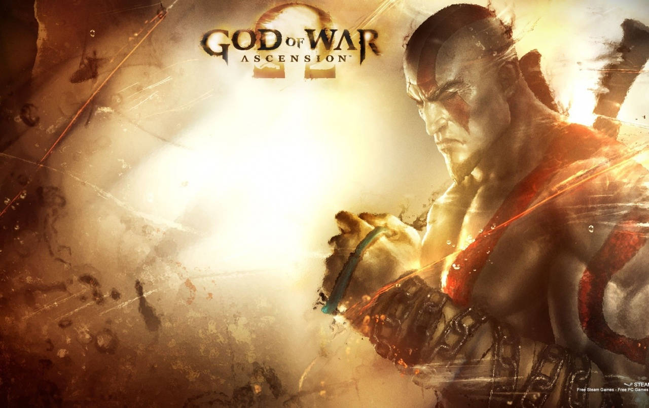 Kratos Of God Of War Poster Background