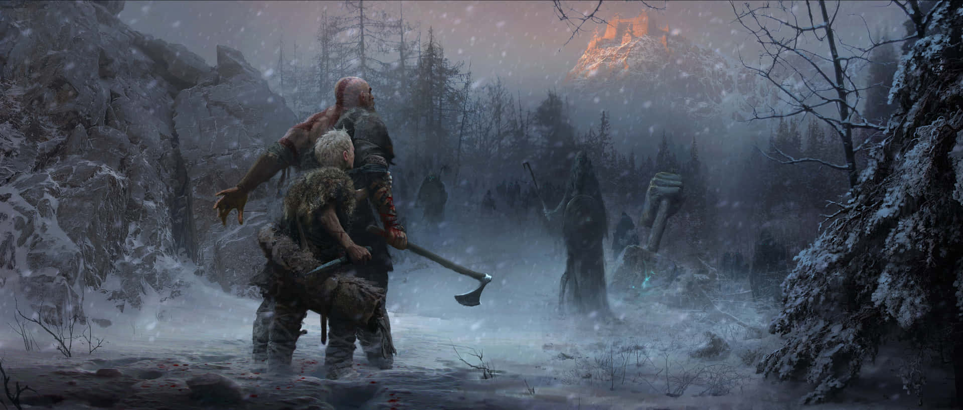 Kratos Returns In God Of War 5 Background
