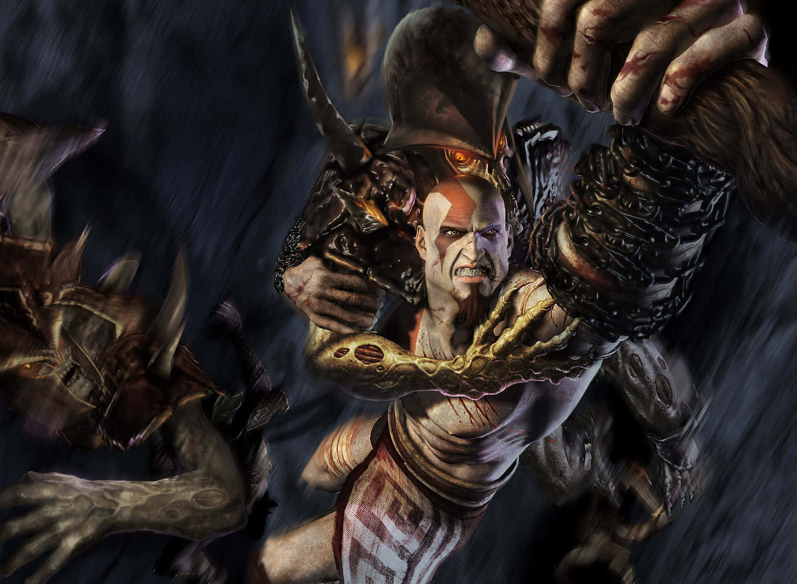 Kratos Returns To Avenge His Betrayal From Olympus Background