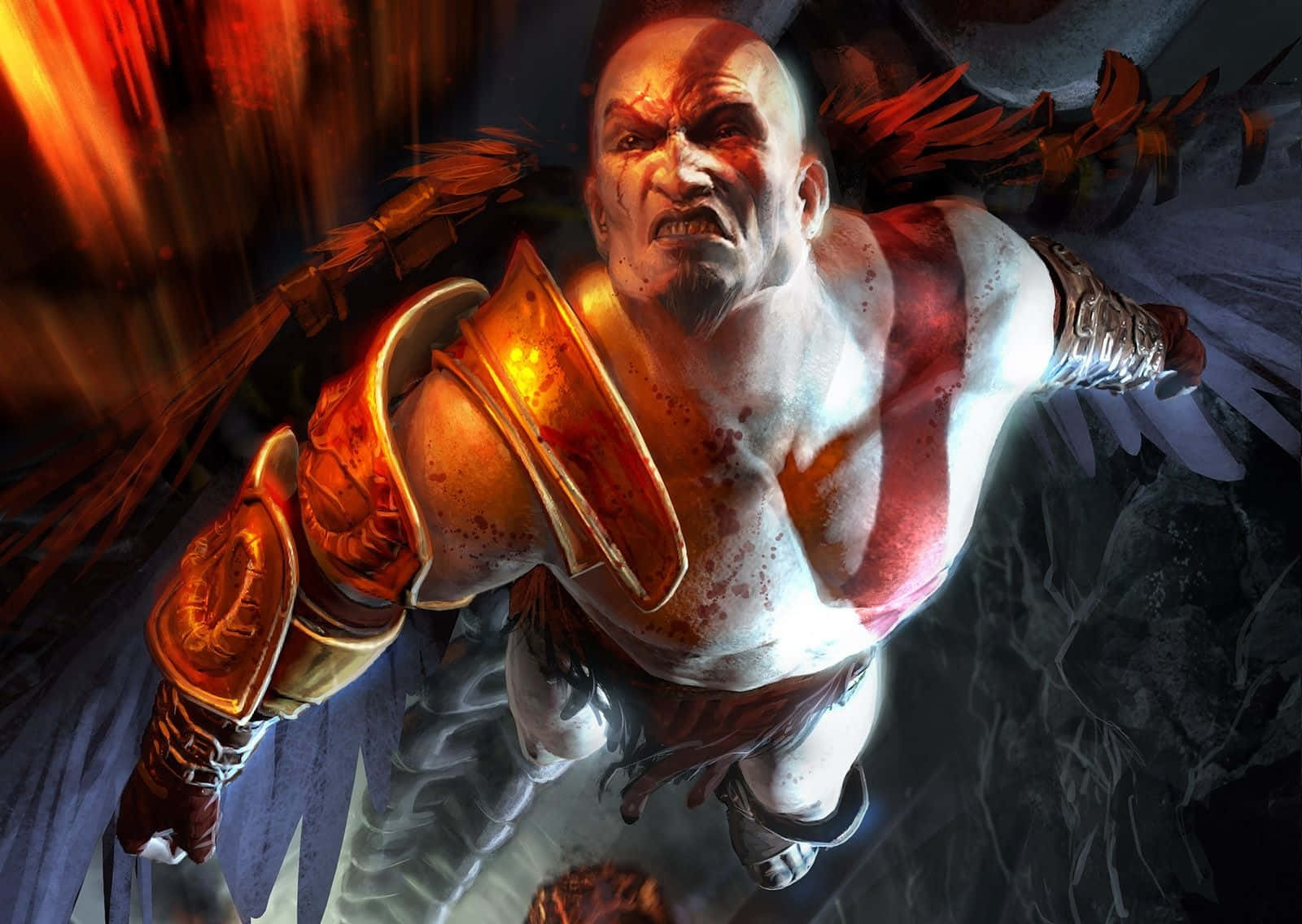 Kratos, The Spartan-turned-god, Returns With A Vengeance In God Of War Iii Background