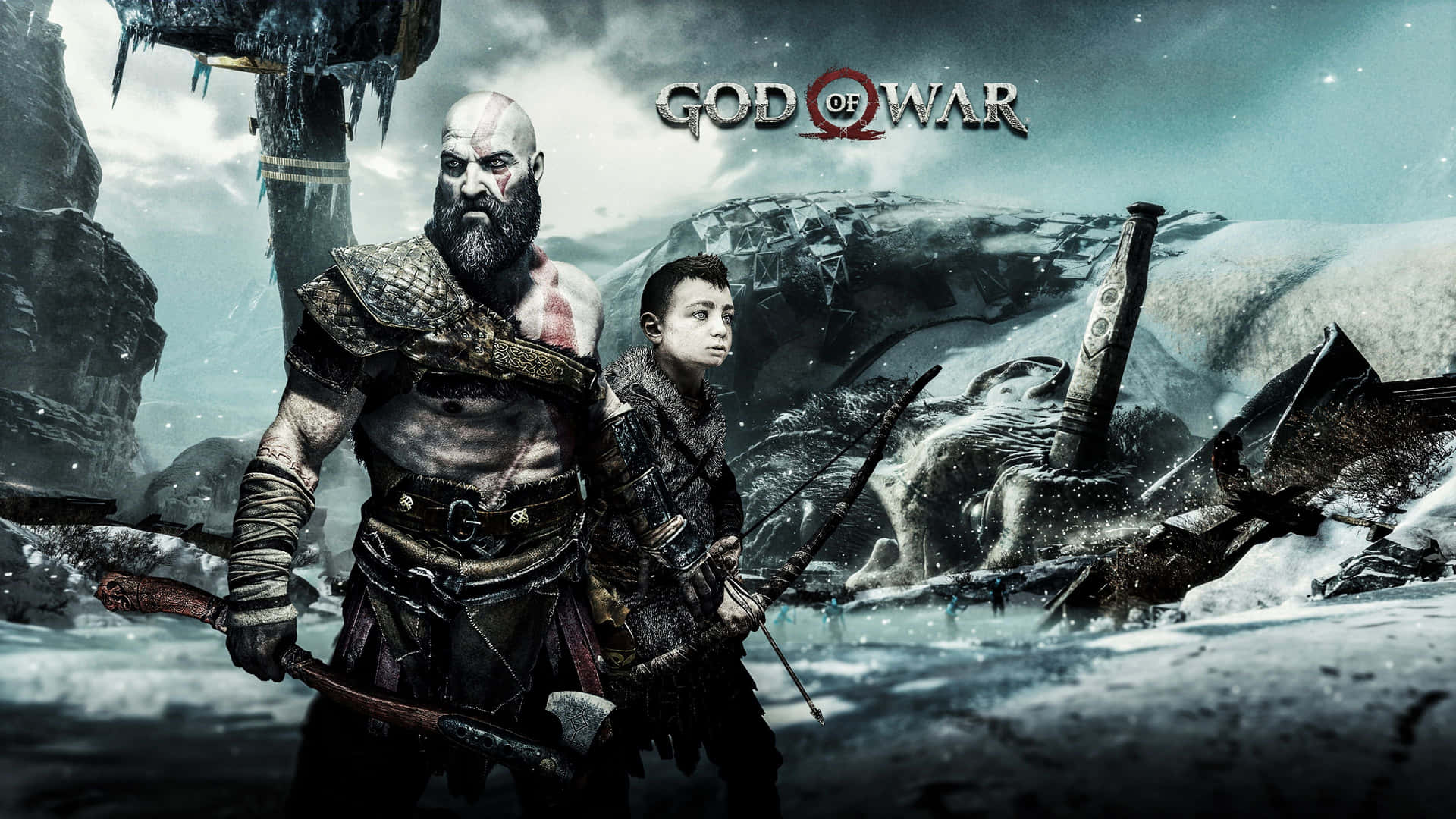 Kratos Unleashes His Rage In God Of War 5 Background