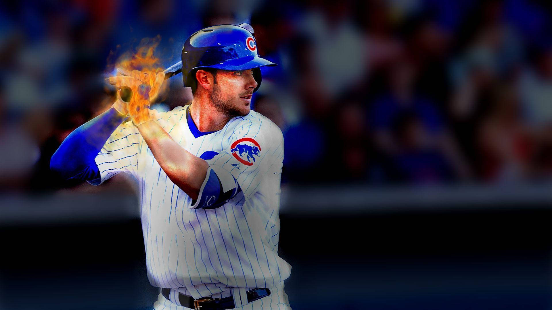 Kris Bryant Fan Made Art Background