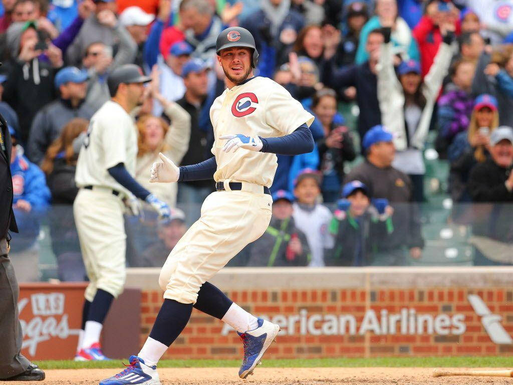 Kris Bryant Touch Base Background