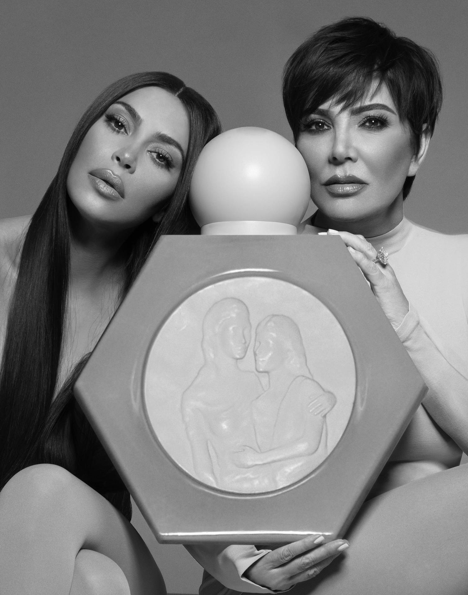 Kris Jenner Grayscale