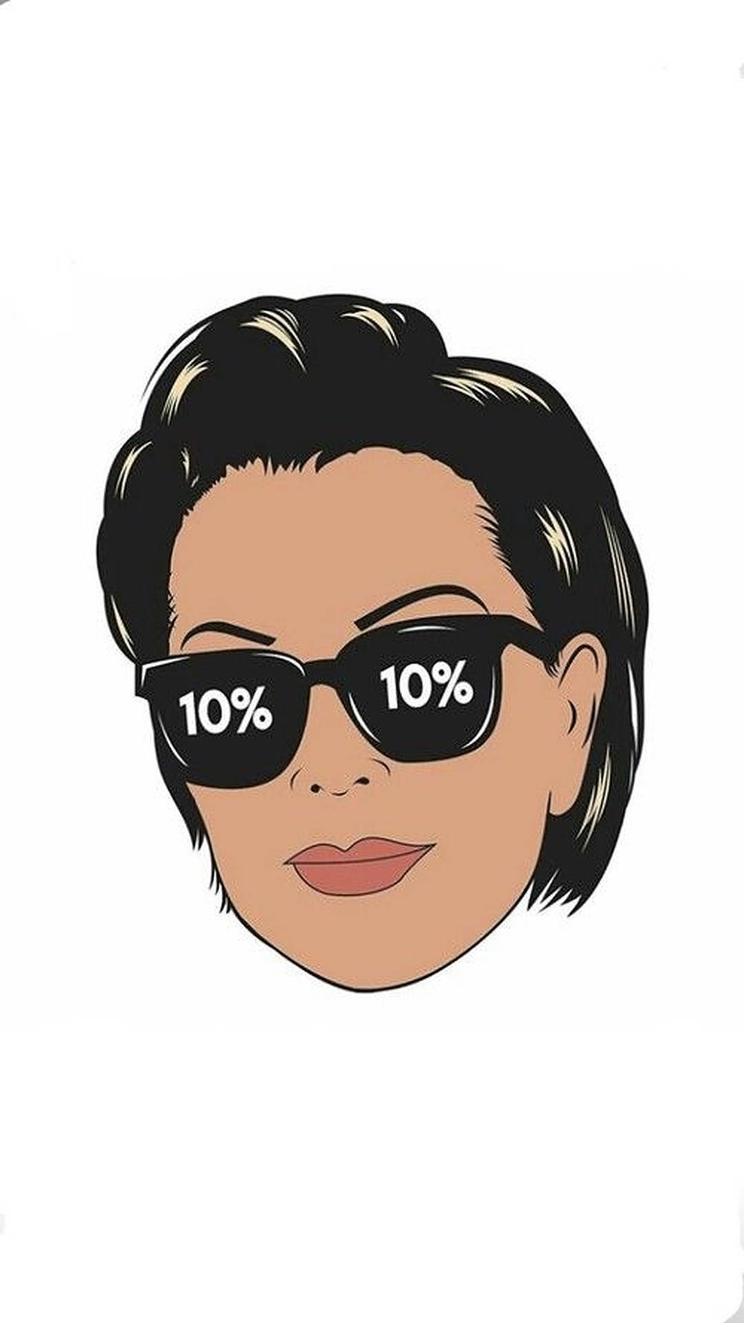 Kris Jenner's Head Background