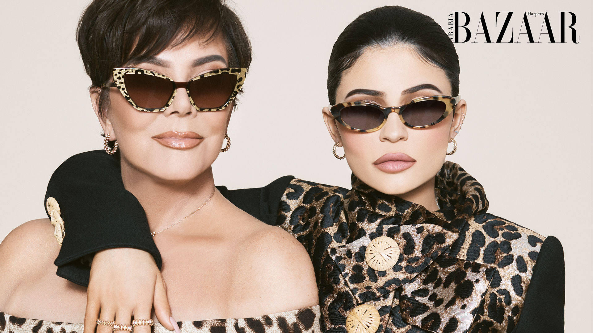 Kris Jenner With Kylie Jenner Background