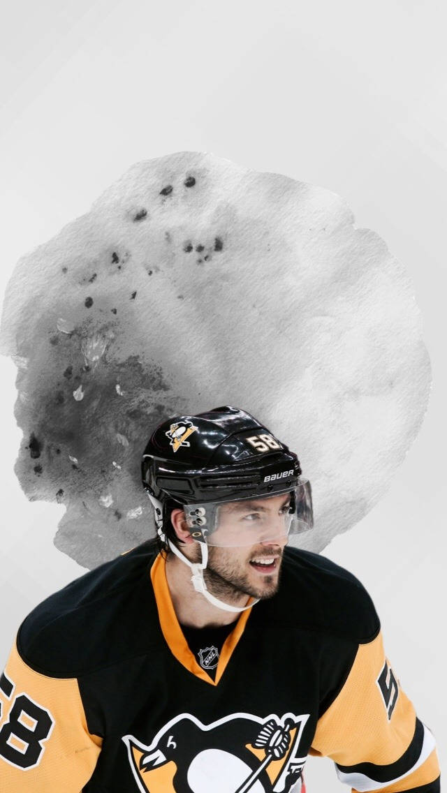 Kris Letang Ice Hockey Player Artwork