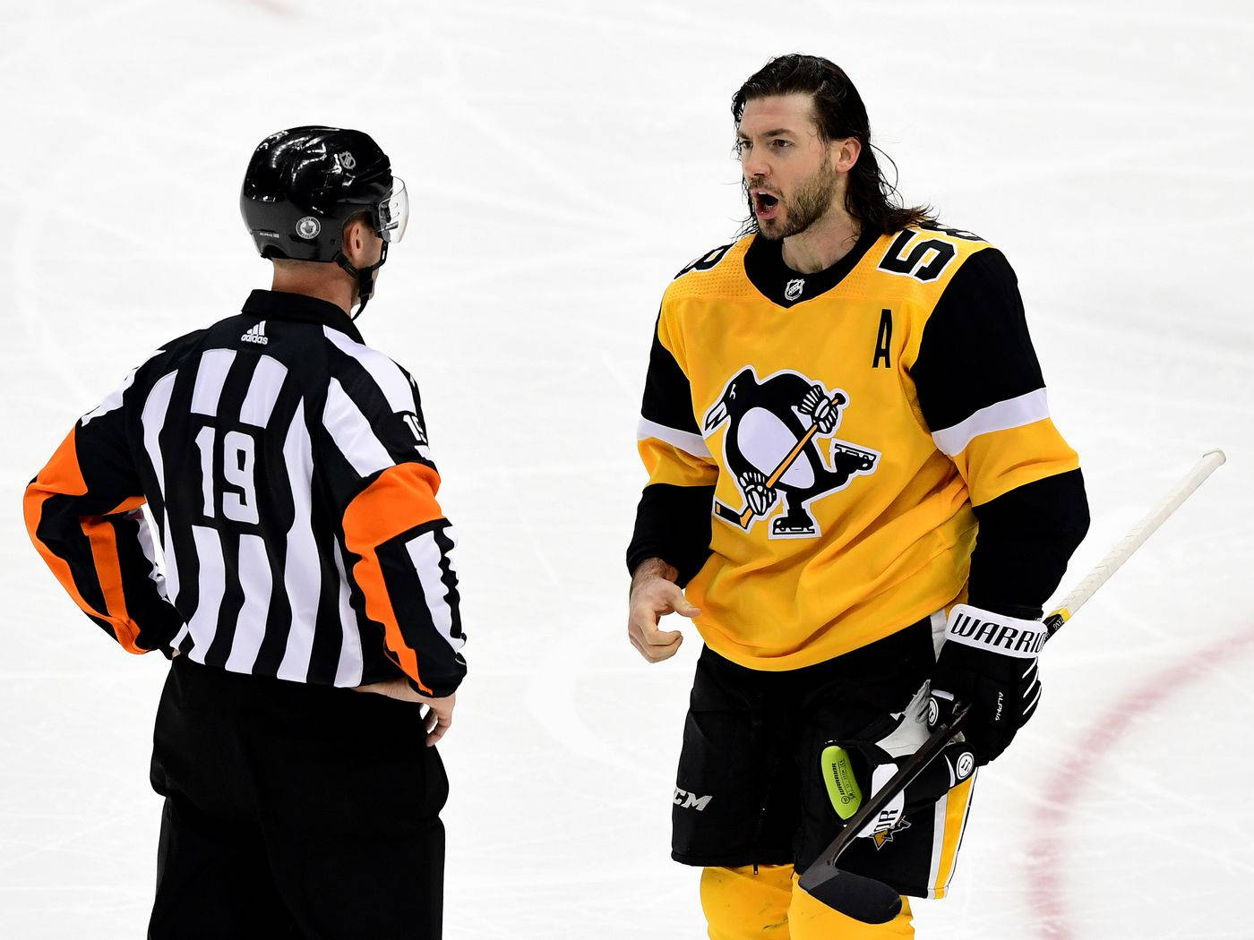 Kris Letang National Hockey League Foul Background