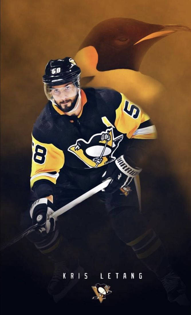 Kris Letang National Hockey League Poster Background