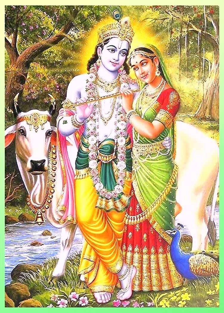 Krishna Ji And Radha