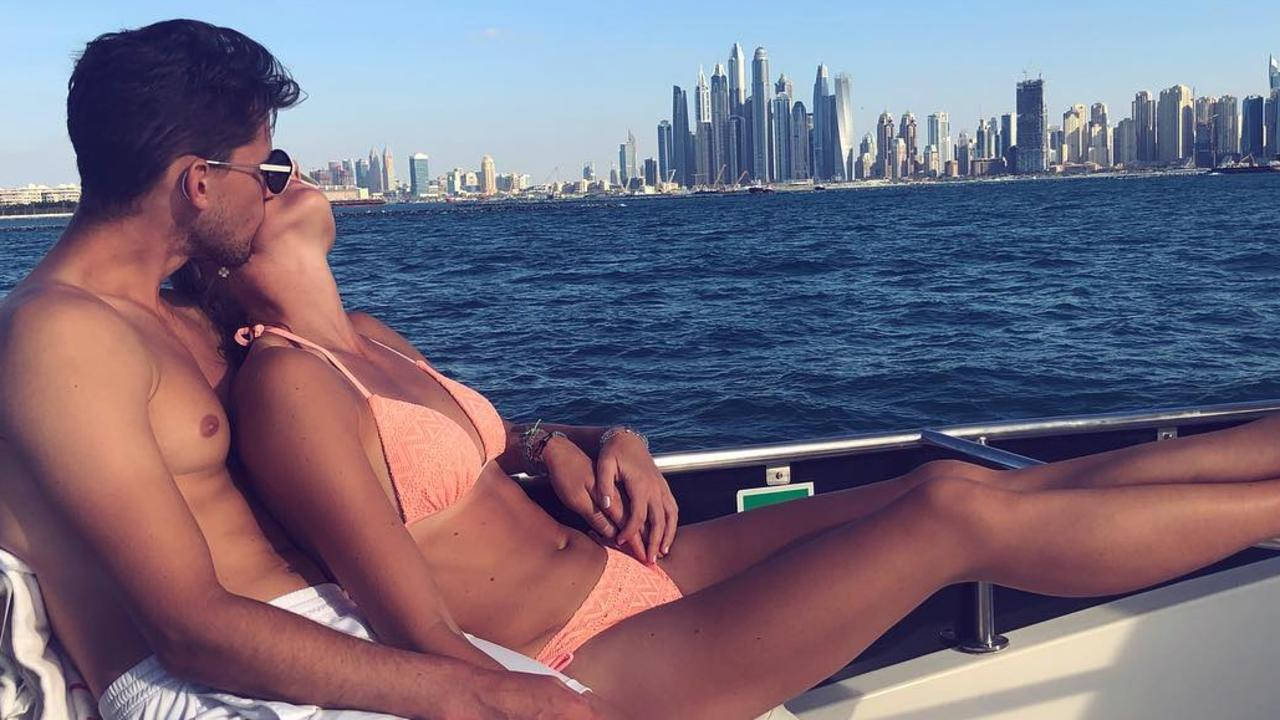 Kristina Mladenovic Vacation Trip