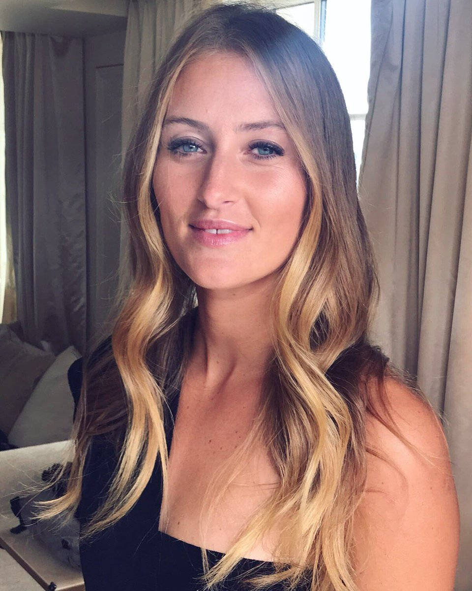 Kristina Mladenovic With Makeup