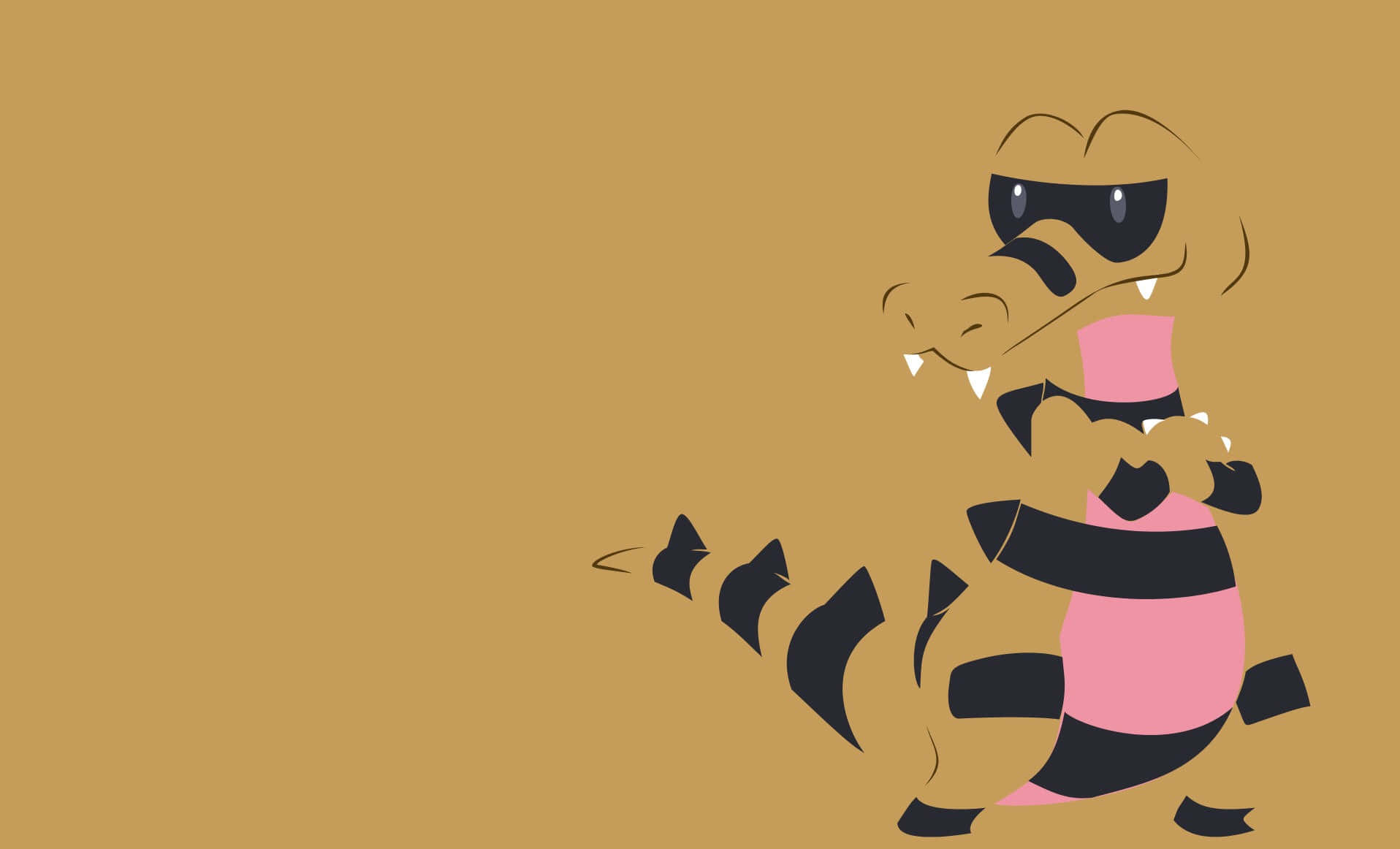 Krokorok Arms Crossed Brown Art