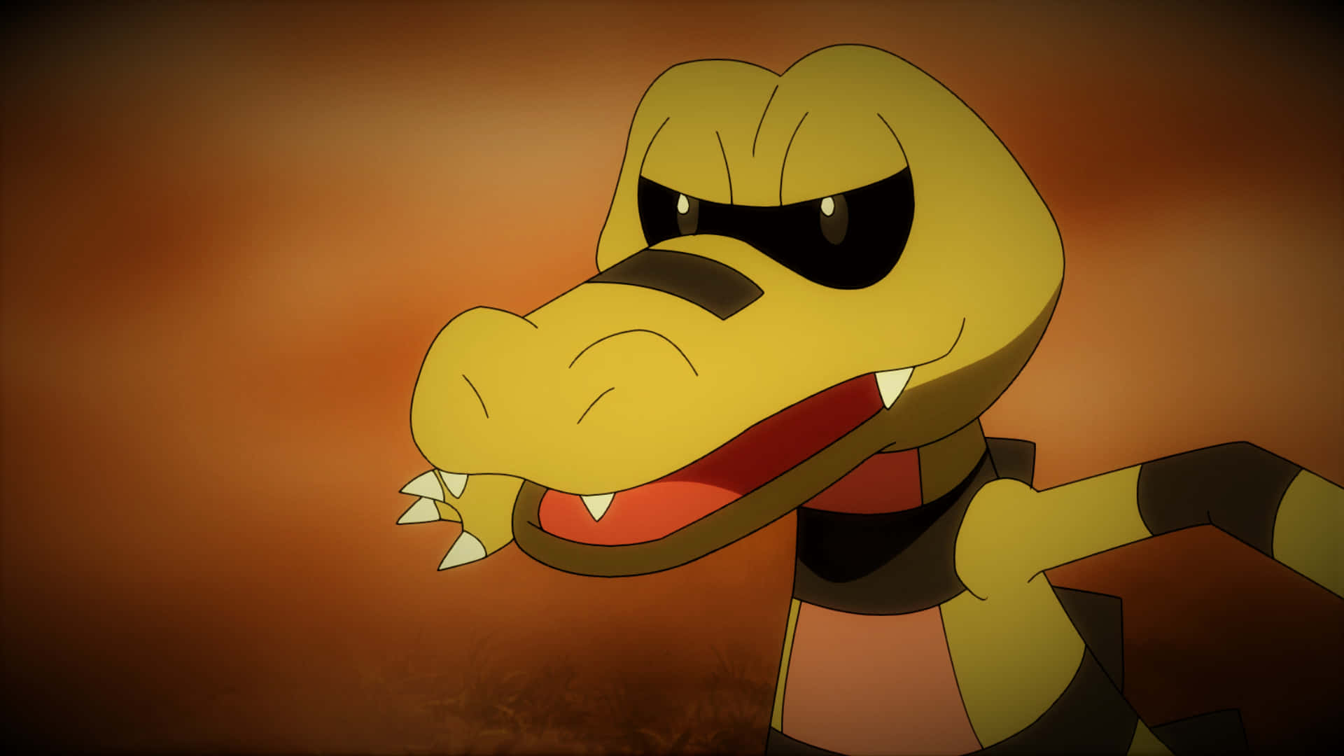 Krokorok Head Background