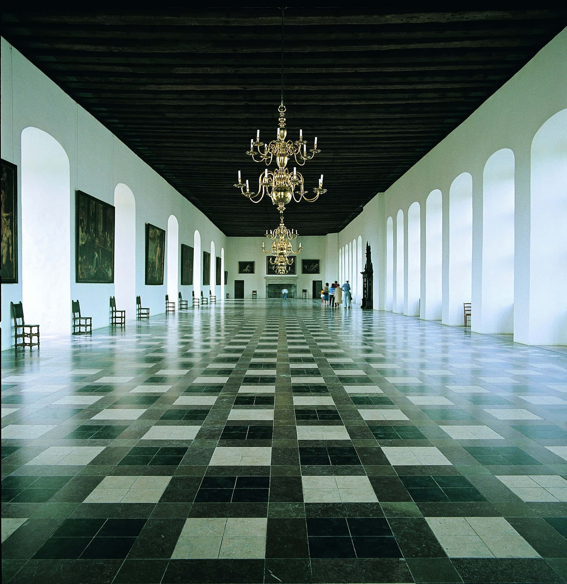 Kronborg Castle Finest Ballroom Background