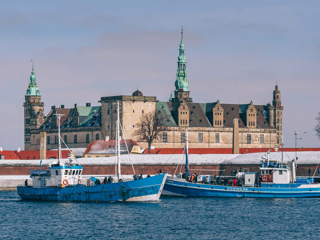 Kronborg Castle Fishing Boats