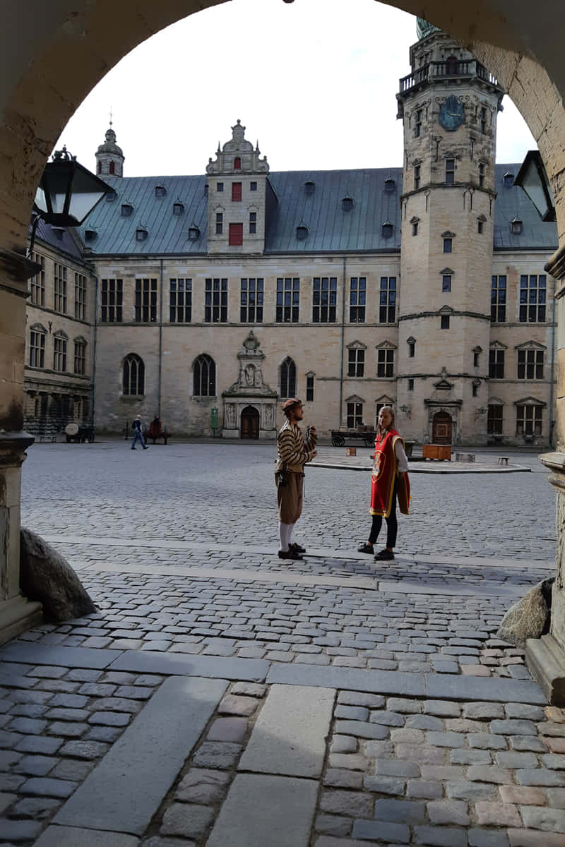 Kronborg Castle Made Of Bricks