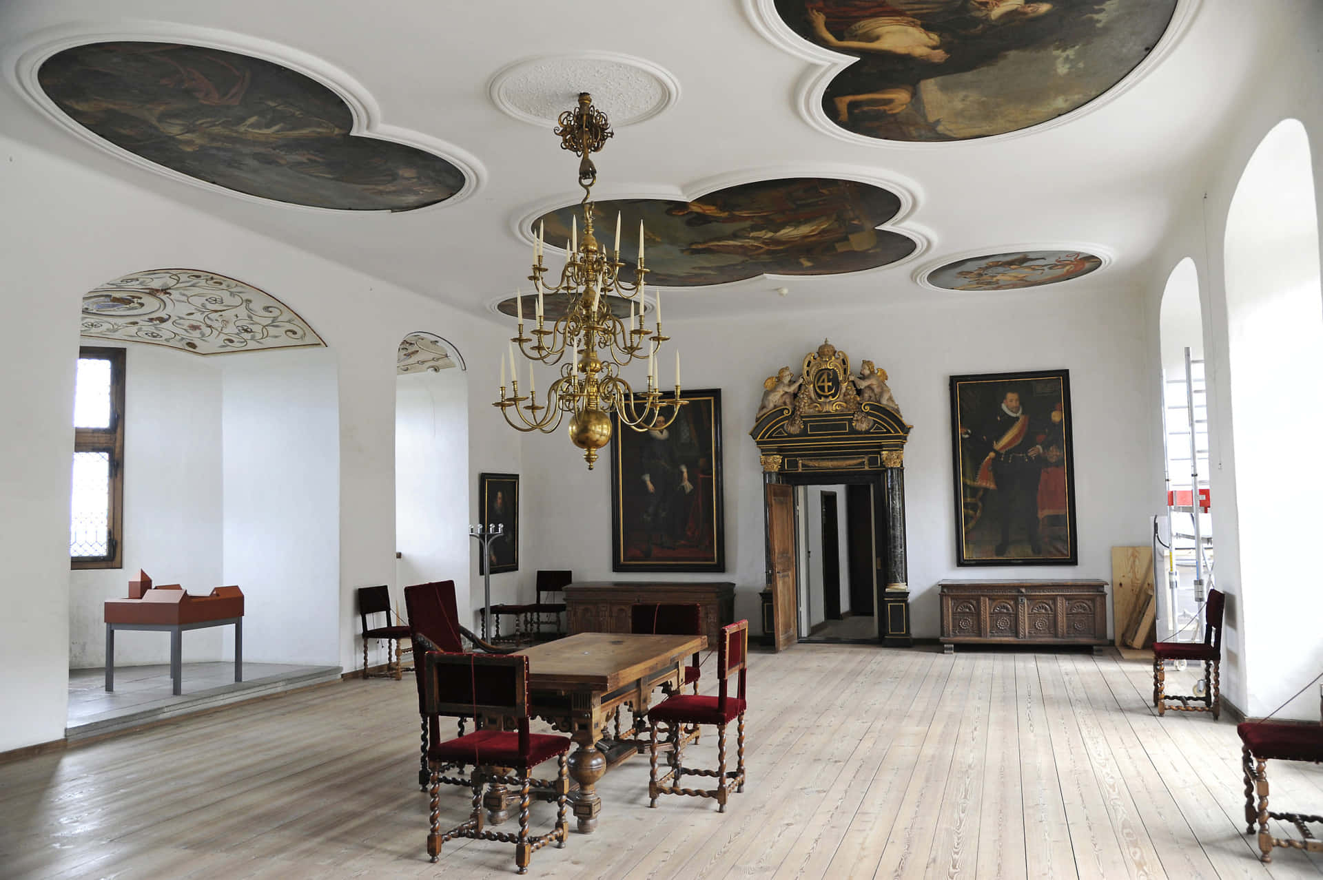 Kronborg Castle Private Royal Room Background