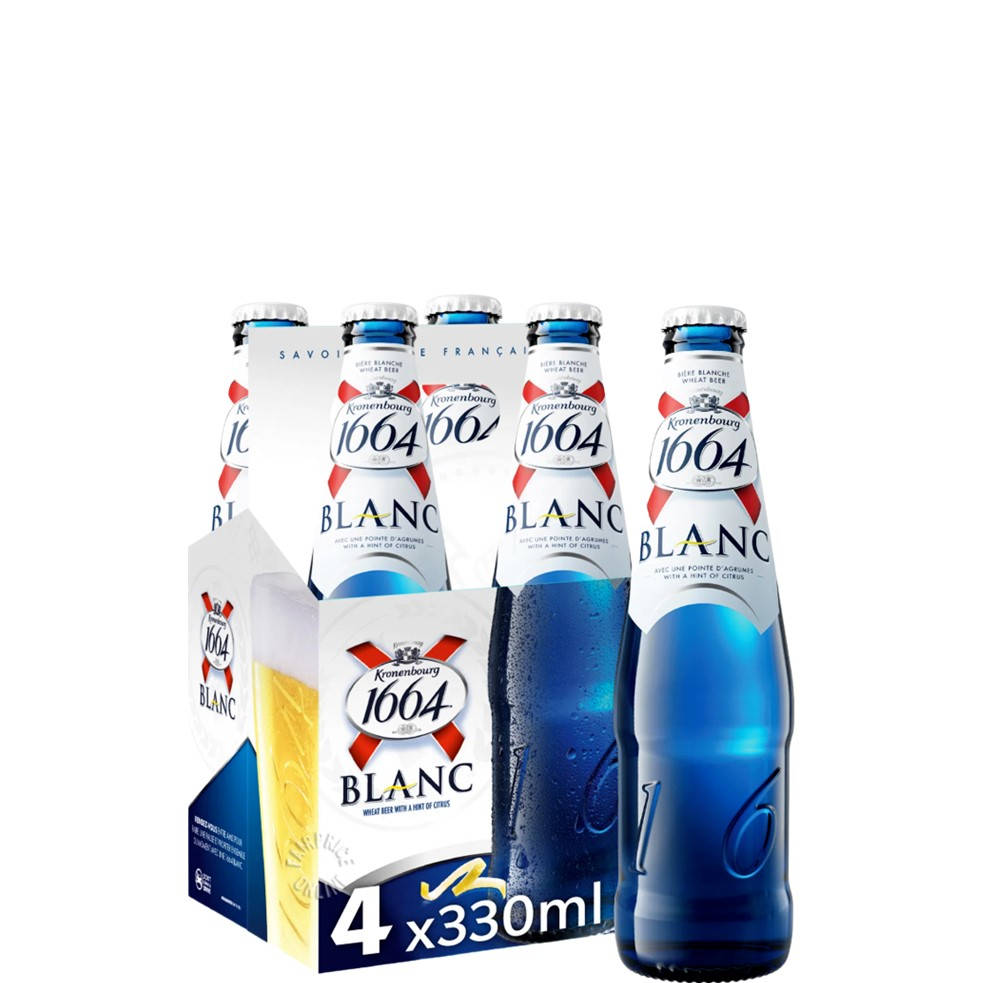 Kronenbourg 1664 Blanc Background