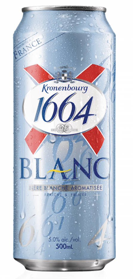 Kronenbourg Blanc In Can Background