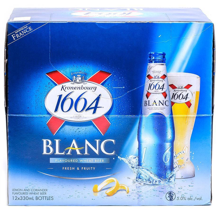 Kronenbourg Flavored Wheat Beer Background