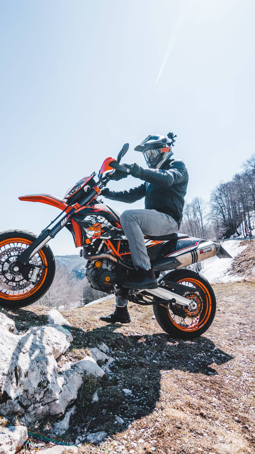 Ktm 4k Bike Vlogger Background