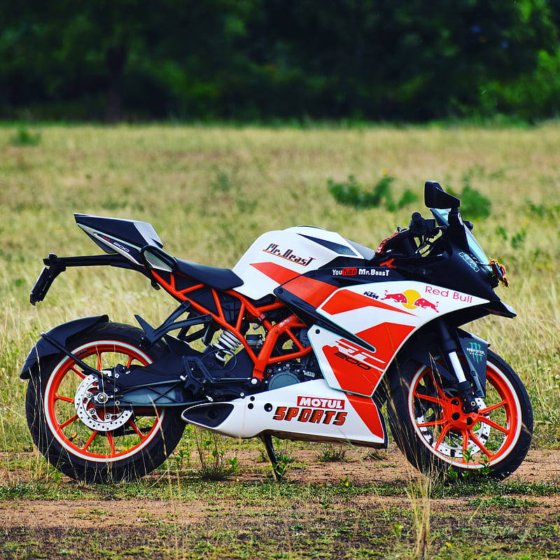 Ktm Rc 200 In Racing Livery