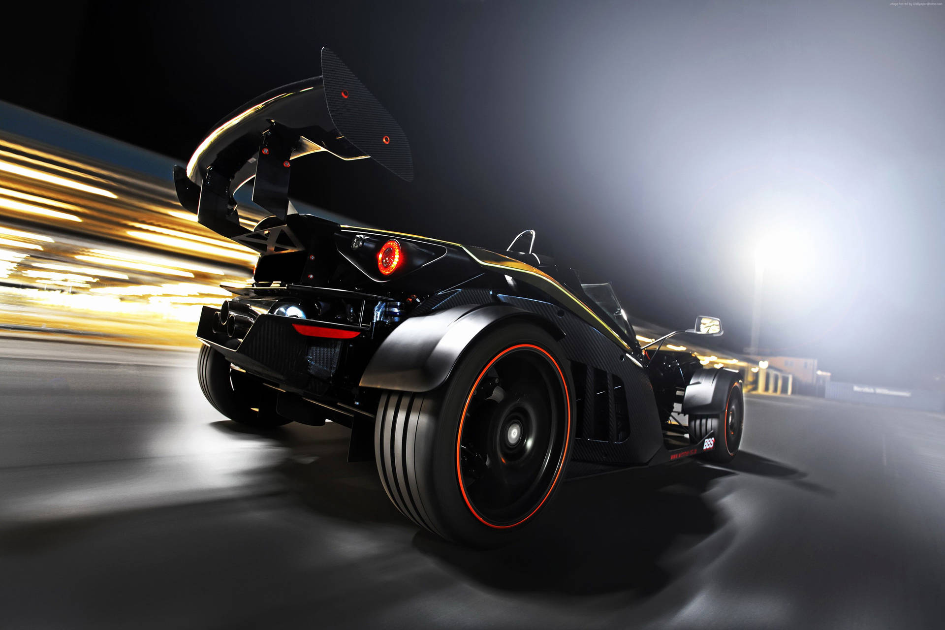 Ktm X-bow Black Sports Cars Background