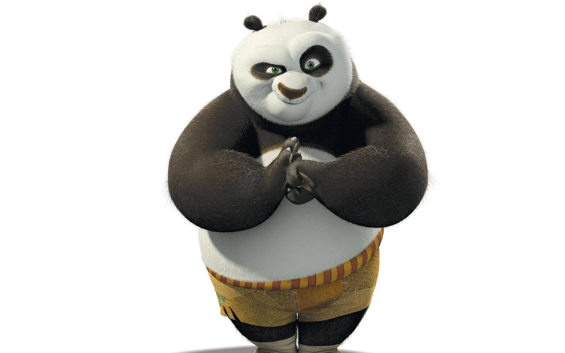 Kung Fu Panda Bowing And Smirking