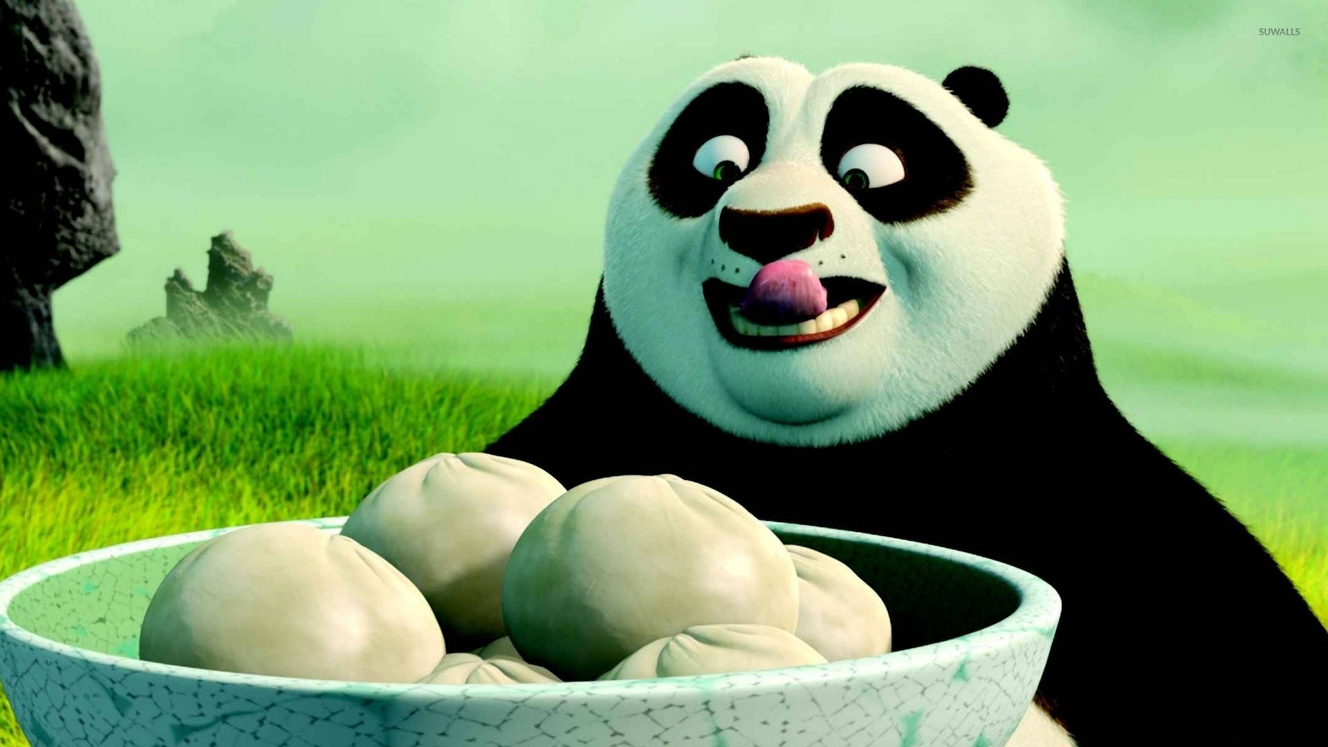 Kung Fu Panda Ready To Eat Pork Buns
