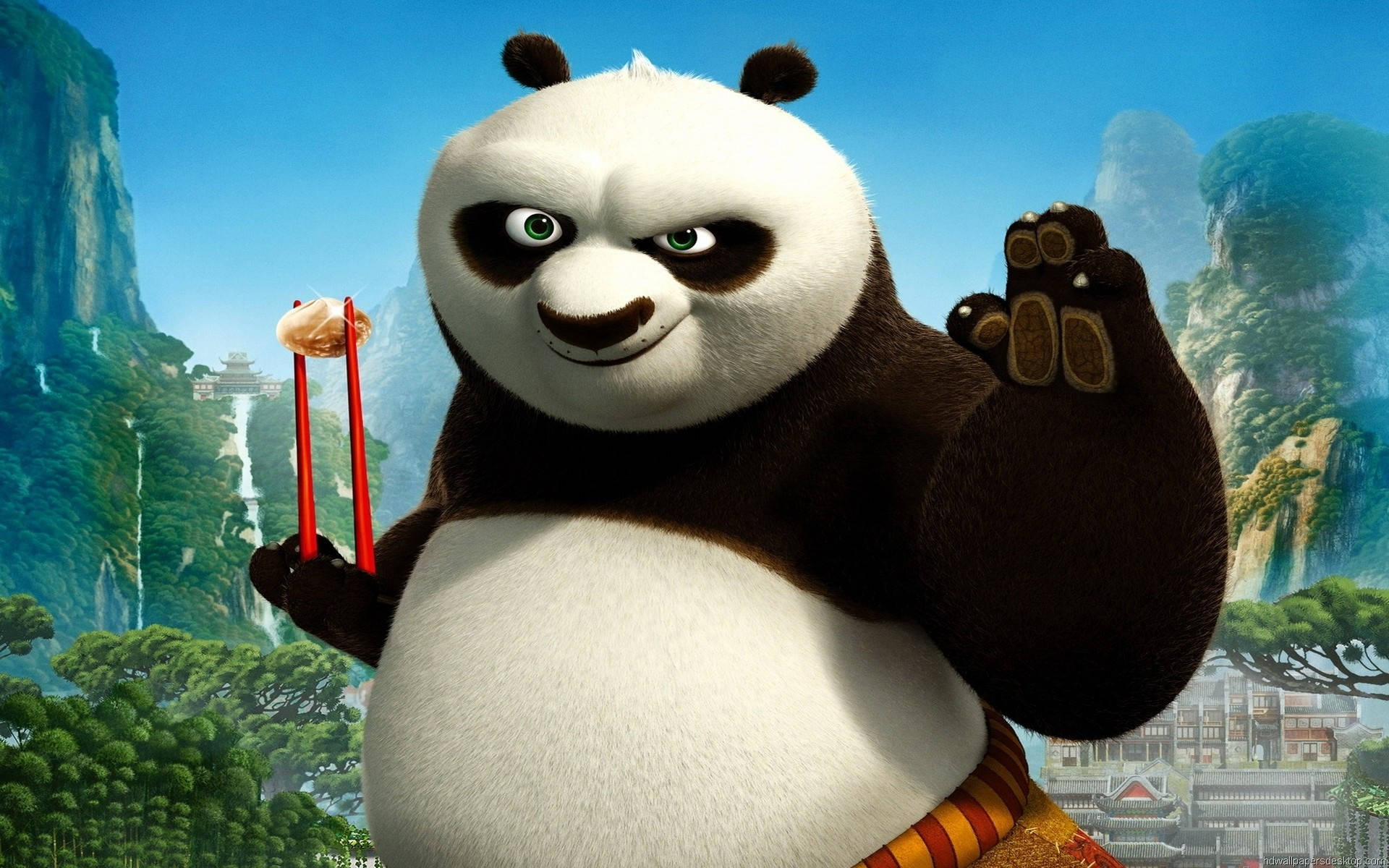 Kung Fu Panda Ready To Fight
