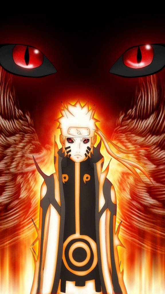 Kurama Eyes Naruto Hd Background