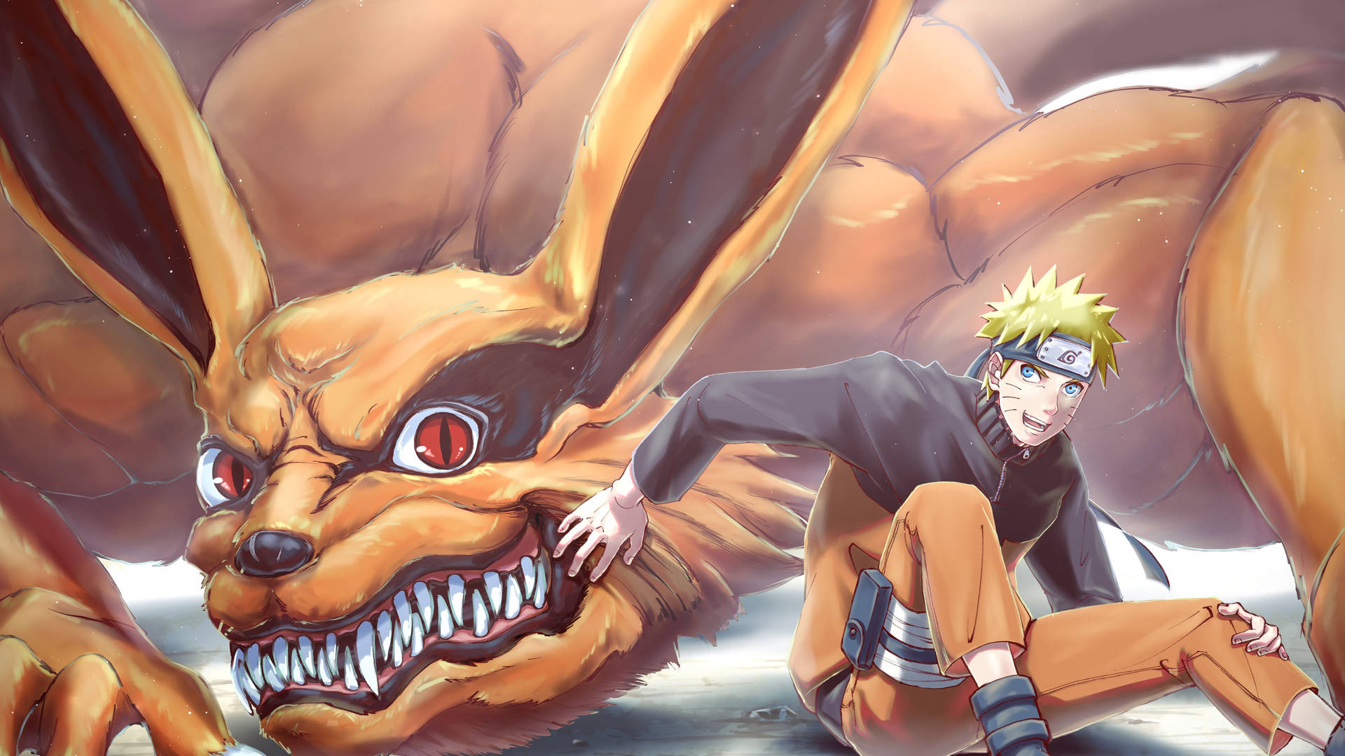 Kurama Naruto 4k Pc Fanart Background