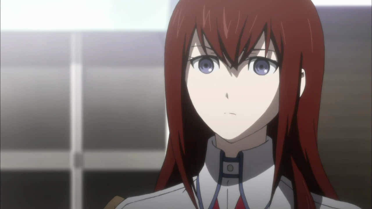 Kurisu Makise From Steins;gate Anime Series Background