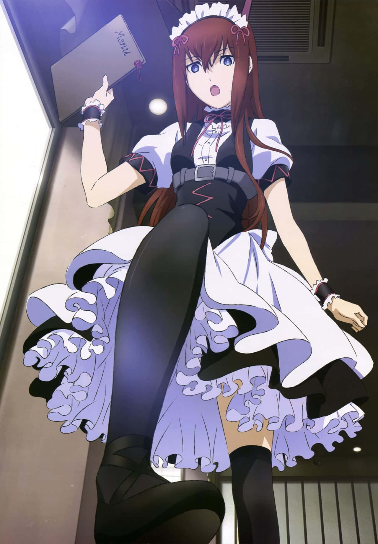 Kurisu Makise From Steins;gate Anime Series, Standing Confidently